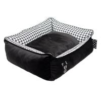 Siyah Yıkanabilir Yastıklı TML  Kedi Yatağı XLarge