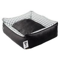 Siyah Yıkanabilir Yastıklı TML  Kedi Yatağı XLarge