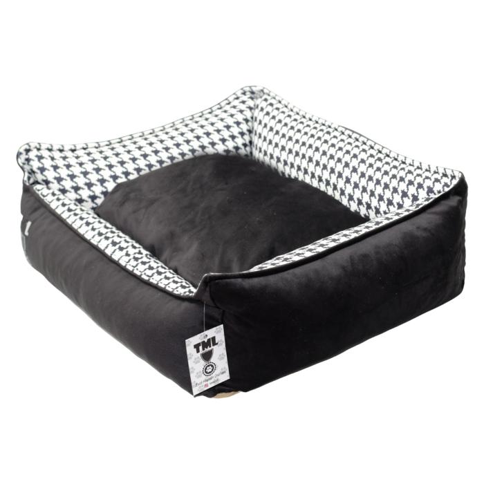Siyah Yıkanabilir Yastıklı TML  Kedi Yatağı XLarge