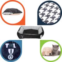Siyah Yıkanabilir Yastıklı TML  Kedi Yatağı XLarge