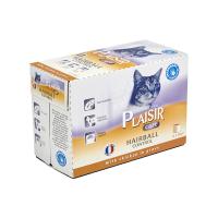 Tavuklu Pouch 85Gr Plaisir Care Hairball  Yaş Kedi Maması 12Adet