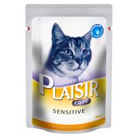 Tavuklu Pouch 85Gr Plaisir Care Sensitive Yaş Kedi Maması