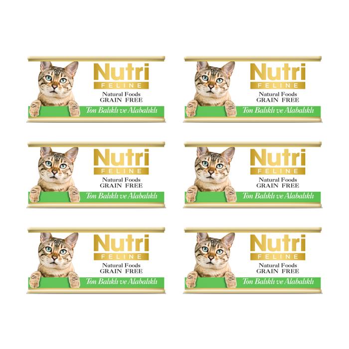 Ton&Alabalık 85Gr Nutri Yaş Kedi Maması 6Adet
