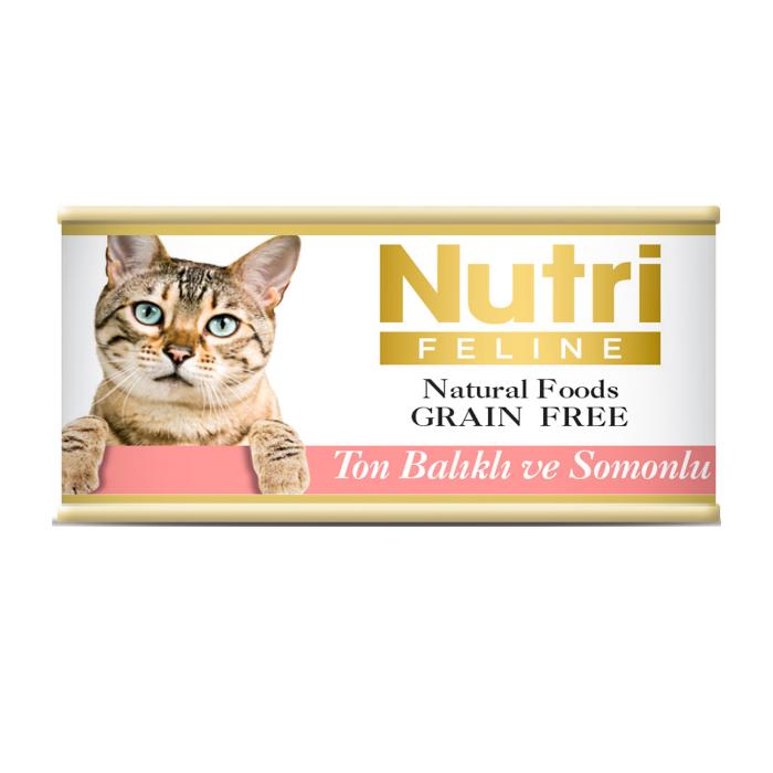 Ton&Somon Balıklı 85Gr Nutri Yaş Kedi Maması 6Adet
