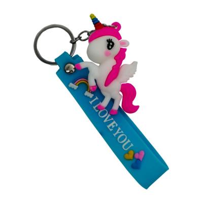 Unicorn Eğlenceli I Love You Anahtarlık