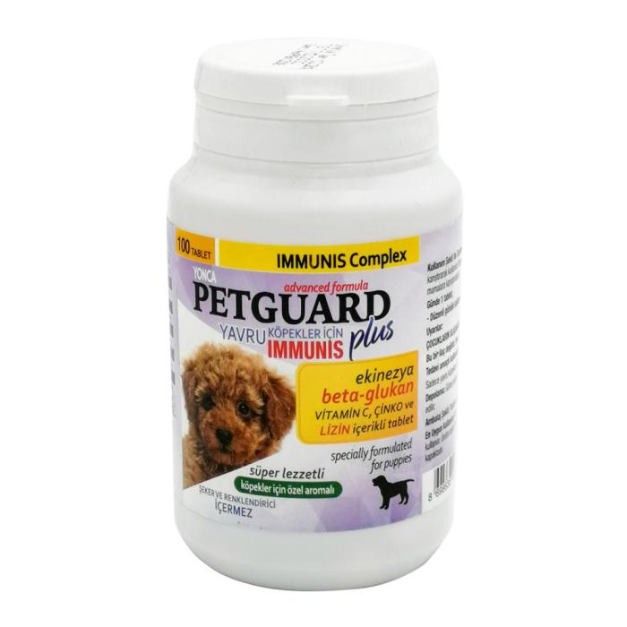 Yavru Köpekler için İmmunis Plus 100 Tablet PetGuard