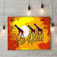 African PiMarks Kanvas Tablo 555