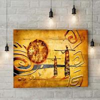 African PiMarks Kanvas Tablo 560