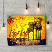 African PiMarks Kanvas Tablo 562