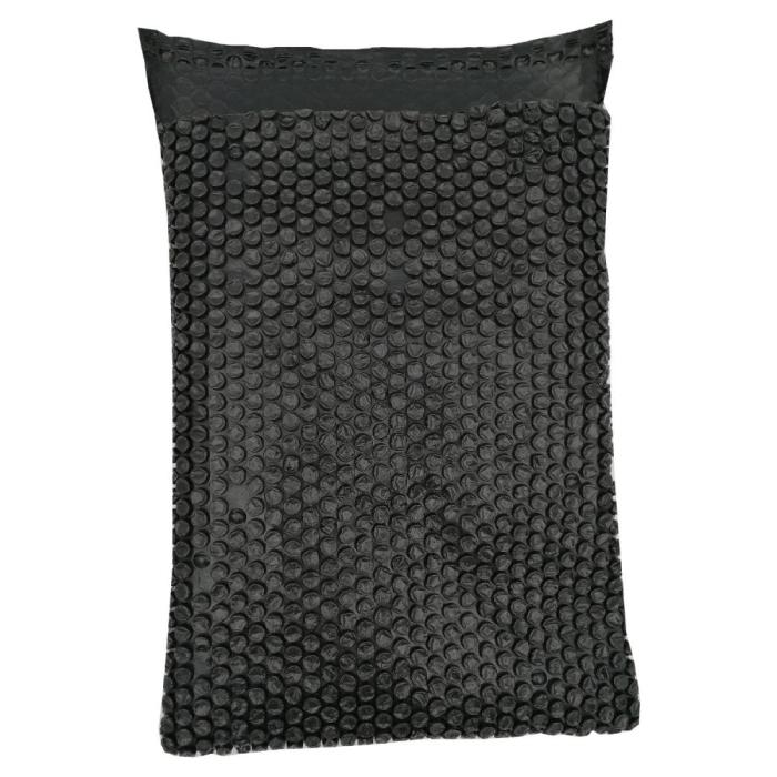 Kargo Zarfı 20x30+5cm Siyah Renk Ambalaj Baloncuklu  25Adet 