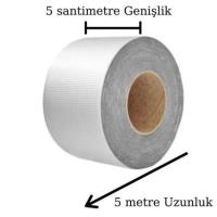 Petinka Yüksek Sıcaklık Dayanan Su Geçirmez Çatı Boru Duvar Çatlak Onarıcı Yapışkan Bant Folyo 5 cm