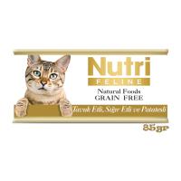 Nutri Feline 85Gr Tavuk Sığır Patatesli 1Adet Yaş Kedi Maması