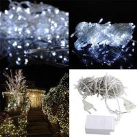 BUFFER® 100 Ledli 8 Fonksiyonlu 10 Metre Led Aydınlatma Dekor Lambası (beyaz)