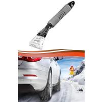 BUFFER® Araç Camı Kar Süpürgesi Buz Kazıyıcı ve Kar Temizleme Fırçası