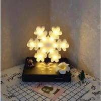 BUFFER® Kartanesi Şeklinde Led Işıklı Dekoratif Masa ve Duvar Lambası