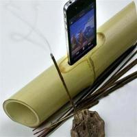 Petinka 6 x 1 cm Girişli Kılıflı Bambu Ağacı Akustik Ses Yükseltici Aparat