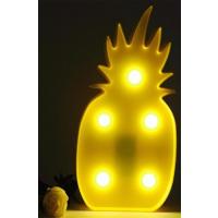 Petinka Ananas Şeklinde Ledli Dekoratif Eğlenceli Çocuk Gece Lambası
