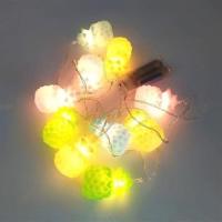Petinka Karışık Renk Dekoratif Ananas Dolama 10’lu Şerit Led Işık Zinciri