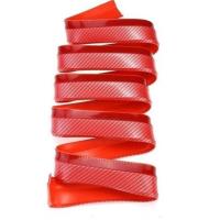 Petinka Kırmızı Renkli 2,5 Metre Araba Oto Ön Tampon Koruyucu Kauçuk Pratik Tampon Şerit Bant Döşeme