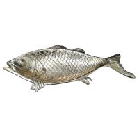 PiMarks Pirinç Döküm Balık Tabak 