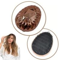 Petinka Rose Gold Saç Düzleştirici Tarak Geniş Aralıklı Her Saç Tipine Uygun Fırçalı Saç Düzleştiric