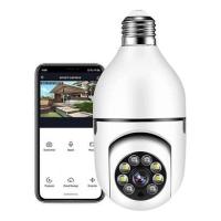 Petinka WiFi 360 Panoramik Ampul Kamera Gece Görüş Ses Akıllı Hareket Algılayıcı