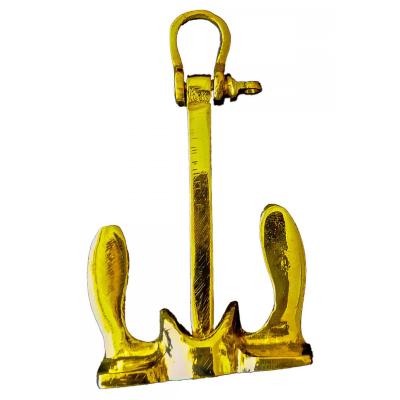 Çıpa Sımus Anahtarlık Pirinç Döküm  
