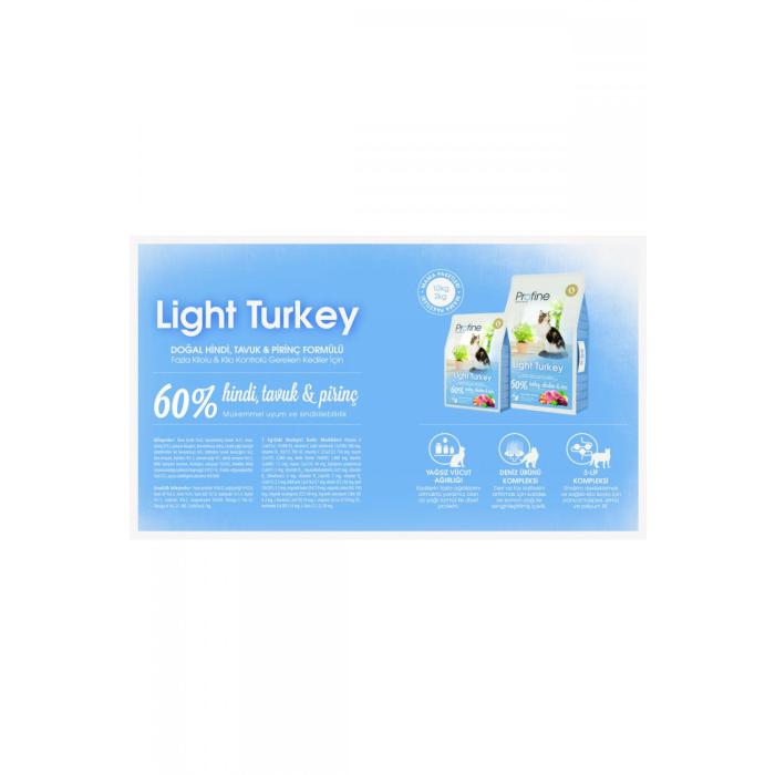 Hindili 10Kg Light Adult Profine Yetişkin Kedi Maması
