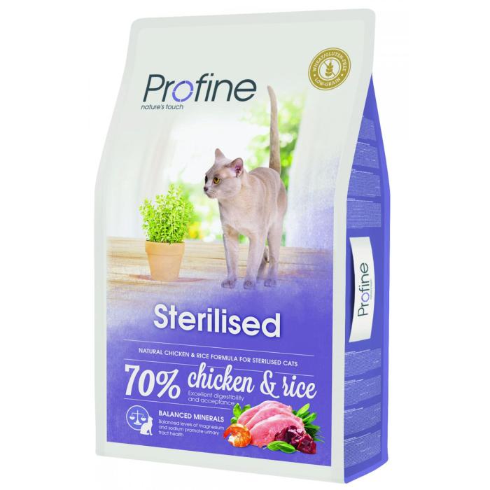 Tavuk Etli 2Kg Sterilised Adult ProfineYetişkin Kedi Maması