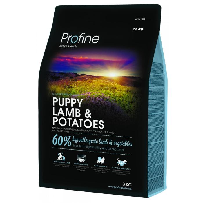 Kuzu Etli 3Kg Puppy Profine Yavru Köpek Maması