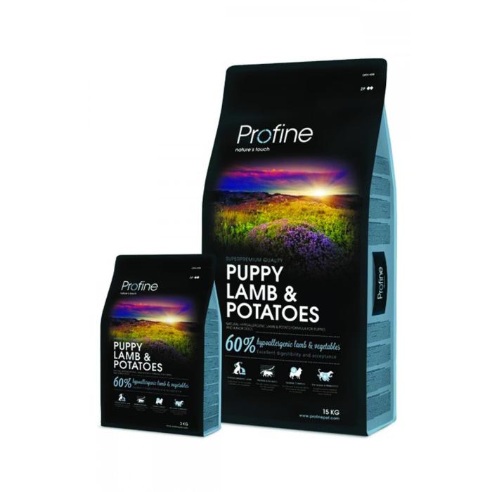 Kuzu Etli 3Kg Puppy Profine Yavru Köpek Maması
