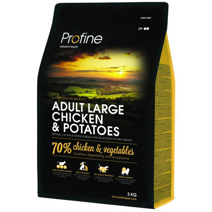 Tavuk Etli 3Kg Adult Large Profine Yetişkin Köpek Maması