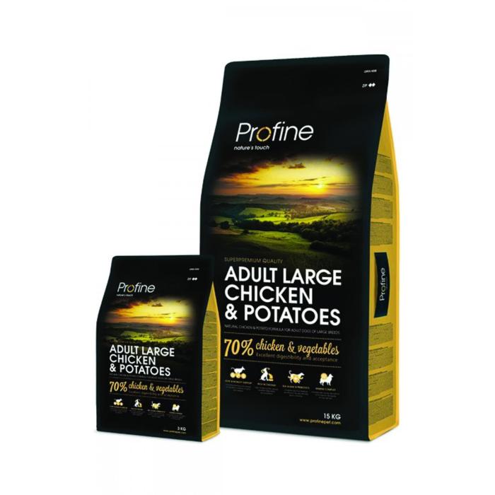 Tavuk Etli 3Kg Adult Large Profine Yetişkin Köpek Maması