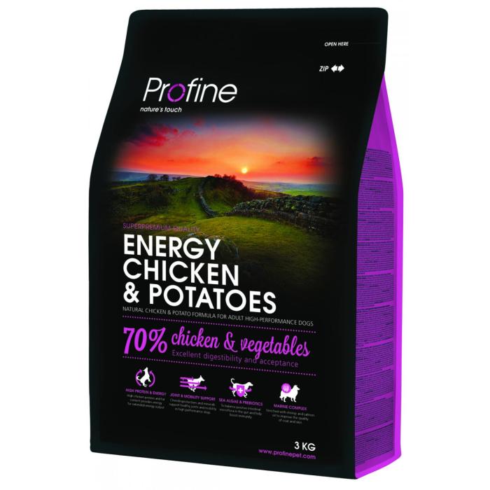 Tavuk Etli 3Kg Energy Adult Profine Yetişkin Köpek Maması