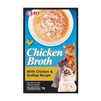 Ciao Chicken Broth50Gr Tavuklu&Taraklı Kedi Çorbası 25adet