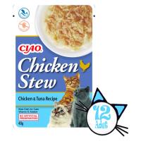 Ciao Chicken Stew40Gr Tavuk&Ton Kedi Güveci 12Adet