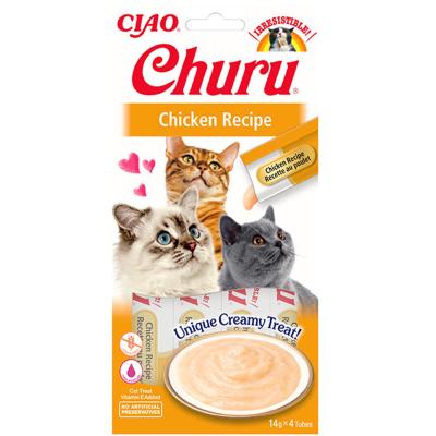 Ciao Churu 4x14Gr Püre Tavuk Kedi Maması 5Adet