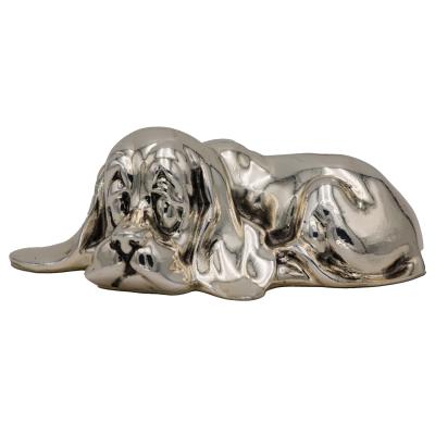 Köpek   3cm Dekoratif 925Ayar Gümüş Kaplama Biblo 
