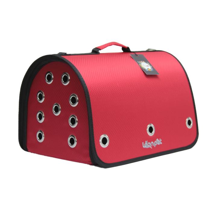 Fly Bag Kapalı Kırmızı Renk Evcil Taşıma Çantası