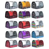 Fly Bag Şeffaf Renk Ekoseli Evcil Taşıma Çantası