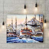 İstanbul PiMarks Kanvas Tablo 24