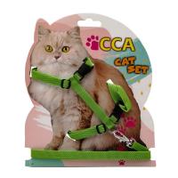 Kedi Gögüs Tasması Yeşil Renkli CCA