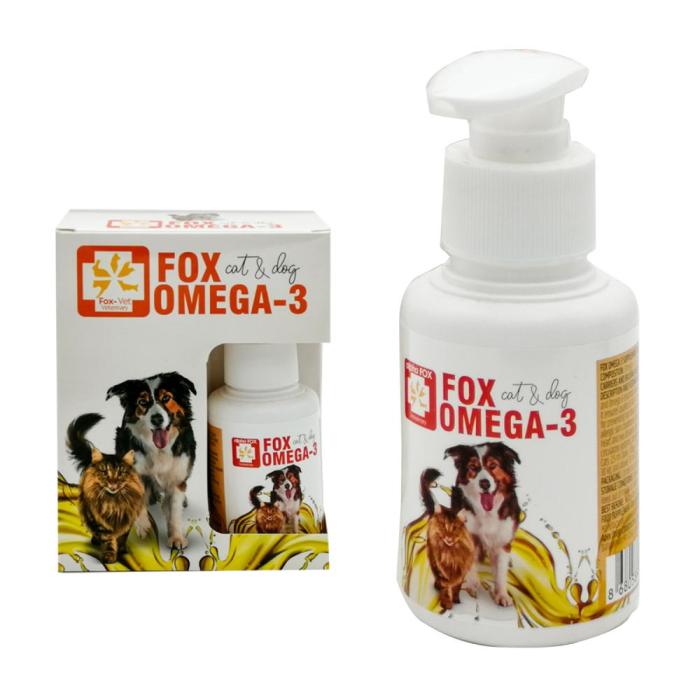 Kediler için Omega-3 100Gr Fox