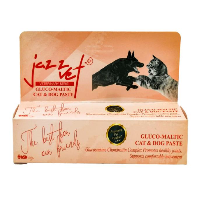 Kediler için Güçlü Eklemler 100Gr Jazz Vet Gluco-Maltic Paste