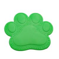 Çiğnenti Pati Şekli Tırtıklı Yeşil Renkli CCA Köpek Oyuncağı