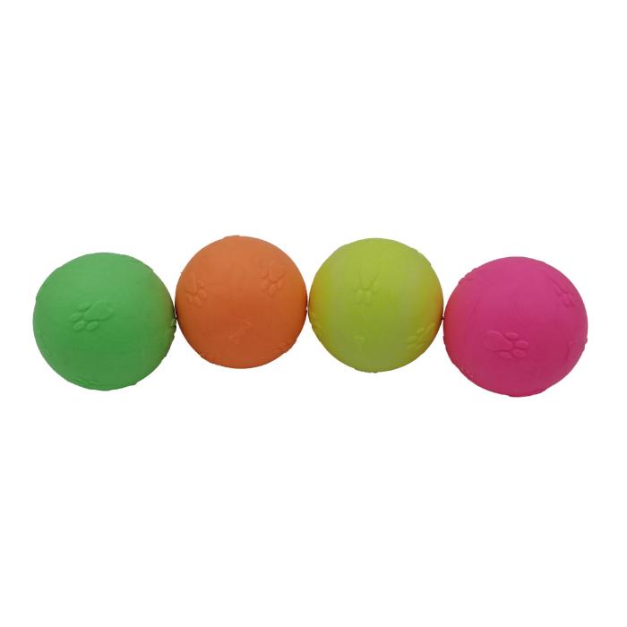 Sert No:2 Suda Batmayan 4 Renkli CCA Köpek Oyun Topu 