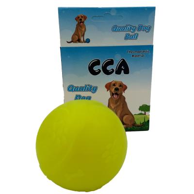 Sert No:3 Suda Batmayan Sarı CCA Köpek Oyun Topu 