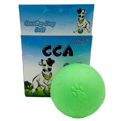 Sert No:2 Suda Batmayan Yeşil CCA Köpek Oyun Topu 
