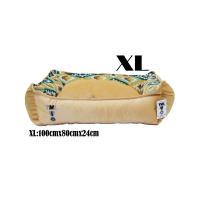 Krem Yıkanabilir Yastıklı TML  Köpek Yatağı XLarge