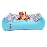 Turkuaz  Yıkanabilir Yastıklı TML  Köpek Yatağı Large